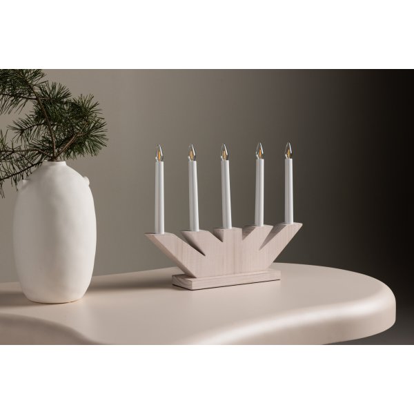 Lampe de table Verbier - Blanchi  la chaux