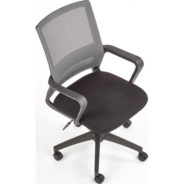 Chaise de bureau Mauro - Noir/gris Chaise de bureau Mauro - Noir/gris