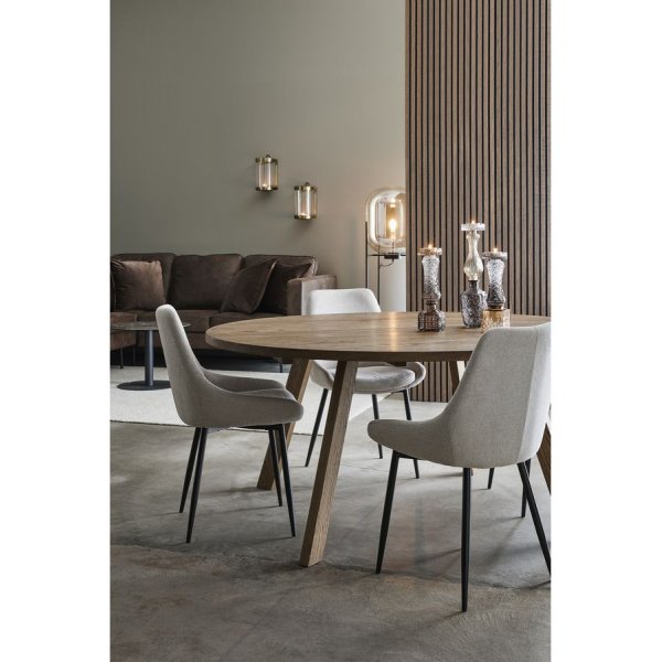 Chaise de salle  manger jumele - Beige clair