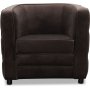 Fastland chesterfield ftlj - Grafitgr (Sammet)