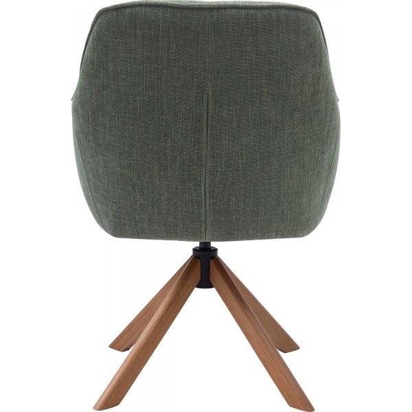 Option karmstol - Grön/ek Option karmstol - Grön/ek