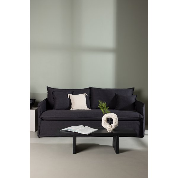 Nova 3-sits soffa - Svart Nova 3-sits soffa - Svart