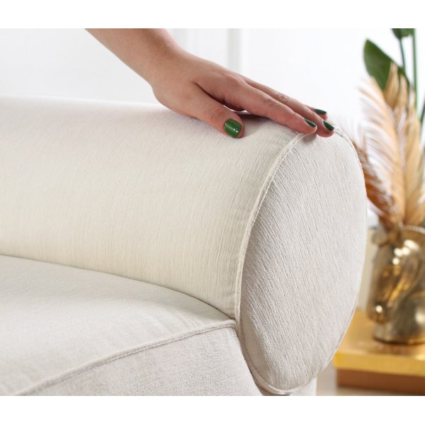 Pouf Linburg - Crème Pouf Linburg - Crème