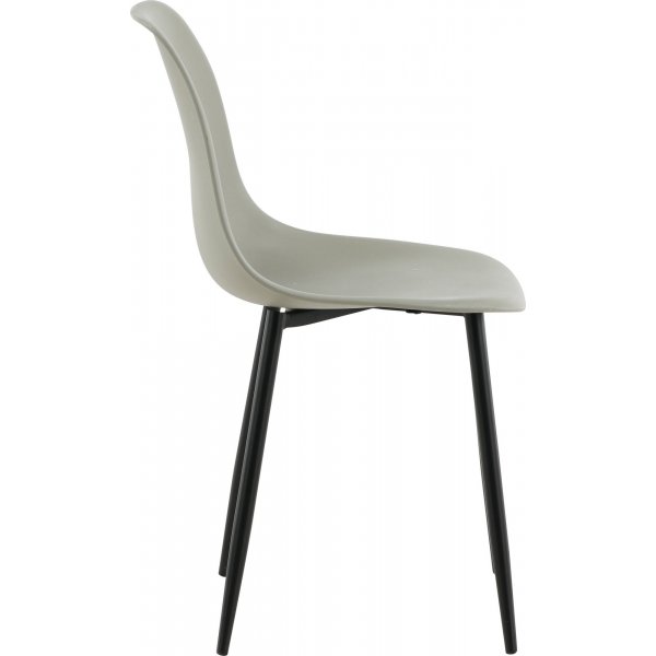 Bridge matstol - Grå plast Bridge matstol - Grå plast