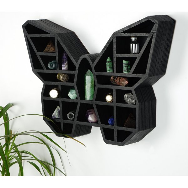 Cryptische wandplank 7 Zwart Cryptische wandplank 7 Zwart