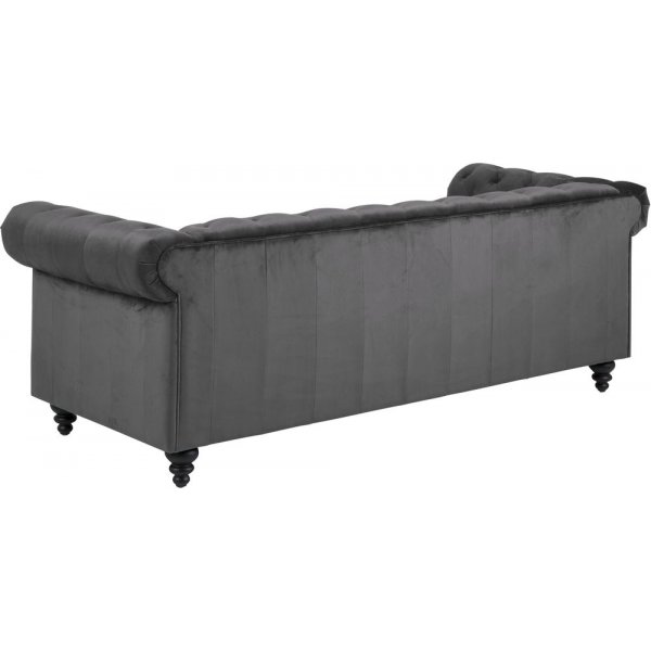 Akron 3-sits soffa - M�rkgr�