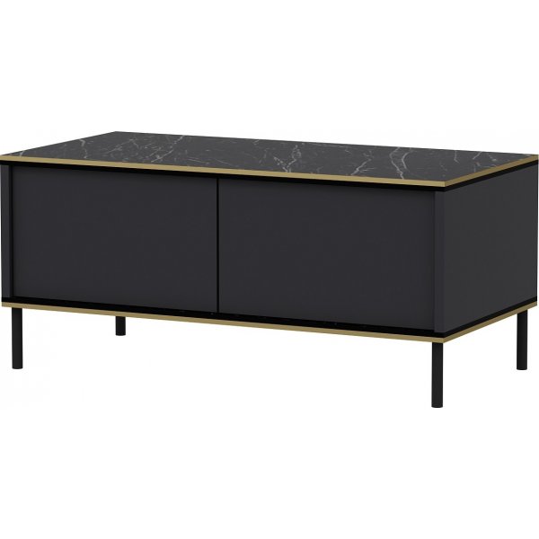 Table basse Emmi Anthracite - 90 x 45 cm Table basse Emmi Anthracite - 90 x 45 cm