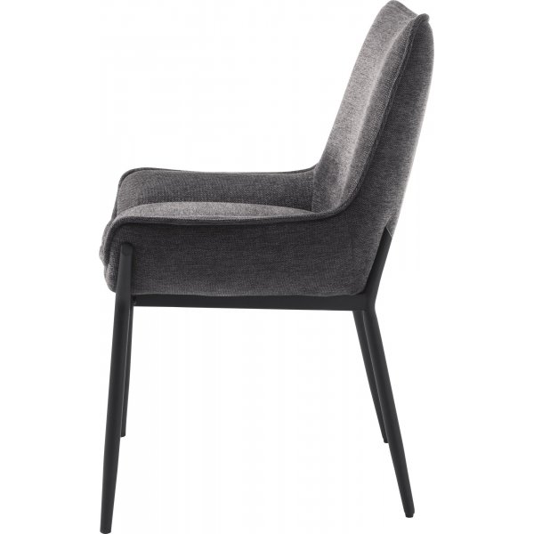 Chaise de salle à manger Alberta - Gris foncé Chaise de salle à manger Alberta - Gris foncé