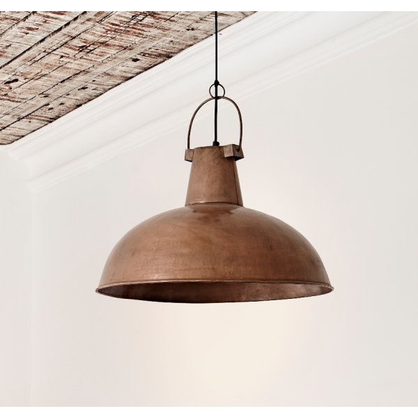 Taklampa koppar 50
