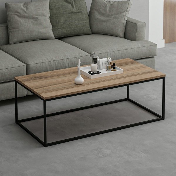 Table basse Tigre 120 x 60 cm - Noyer Table basse Tigre 120 x 60 cm - Noyer