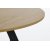 Table basse Lapis 80 cm - Chne/noir