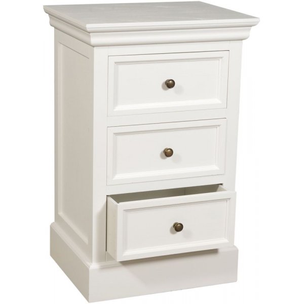 Nachtkastje antiek wit - Bristol Nachtkastje antiek wit - Bristol