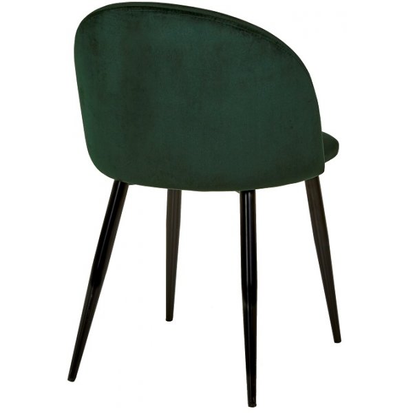 Darling stol - Mörkgrön sammet Darling stol - Mörkgrön sammet
