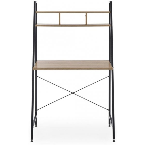 Perlie skrivbordshylla - Sonoma ek/svart Perlie skrivbordshylla - Sonoma ek/svart