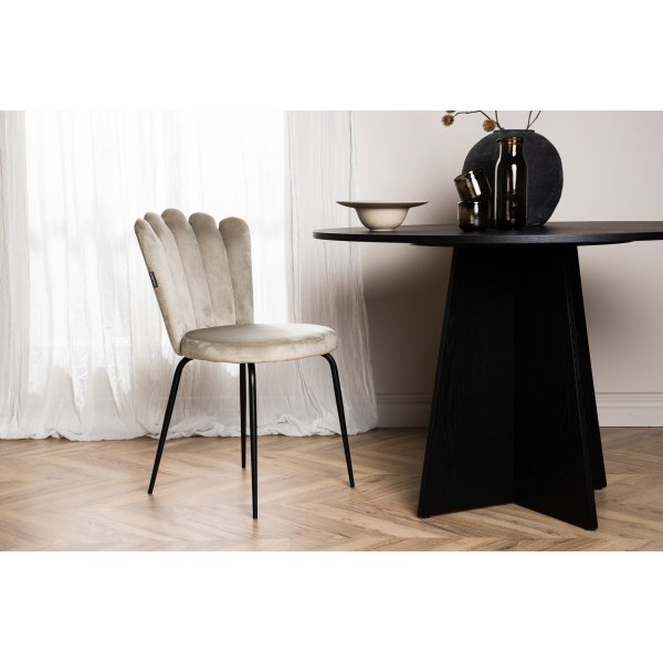 Chaise de salle  manger Halmstad - Beige