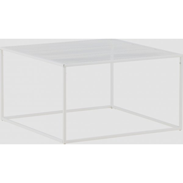 Netz soffbord 80 x 80 cm - Vit Netz soffbord 80 x 80 cm - Vit