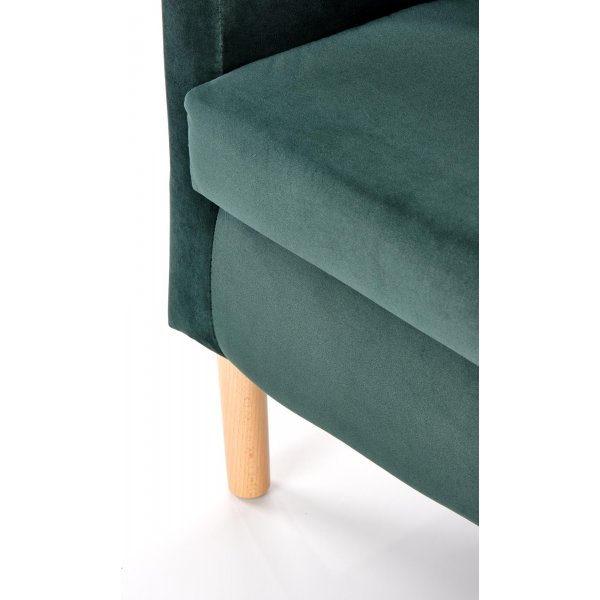 Seal fauteuil - Groen fluweel + Textielreiniging voor meubels Seal fauteuil - Groen fluweel + Textielreiniging voor meubels