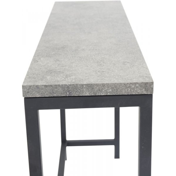 Charlotte avlastningsbord 110 x 30 cm - Svart/betongimitation Charlotte avlastningsbord 110 x 30 cm - Svart/betongimitation