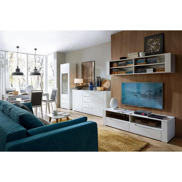 Barentine TV-b�nk - Vit