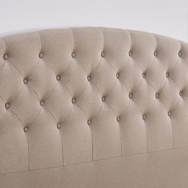 Snggavel 180 cm bred rundad design - Beige