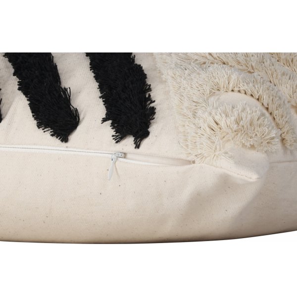 Zara kuddfodral 45 x 45 cm - Svart/vit Zara kuddfodral 45 x 45 cm - Svart/vit