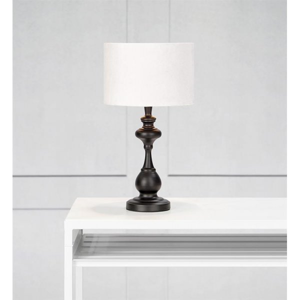 Connor bordslampa - Svart/vit Connor bordslampa - Svart/vit