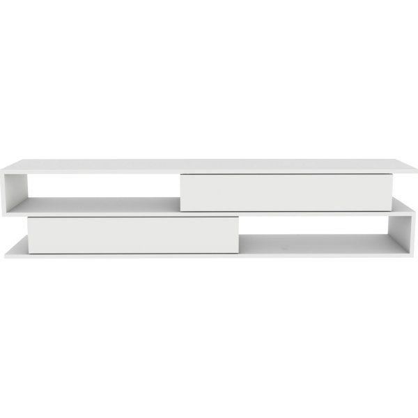 Banc multimédia Cortez - Blanc Banc multimédia Cortez - Blanc