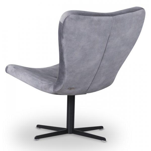 Spekeröd designfåtölj - Ljusgrå (Sammet) Spekeröd designfåtölj - Ljusgrå (Sammet)