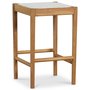 Twin barpall - Oiled oak med rotting