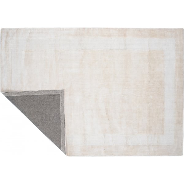 Tapis viscose Boston - Blanc Tapis viscose Boston - Blanc