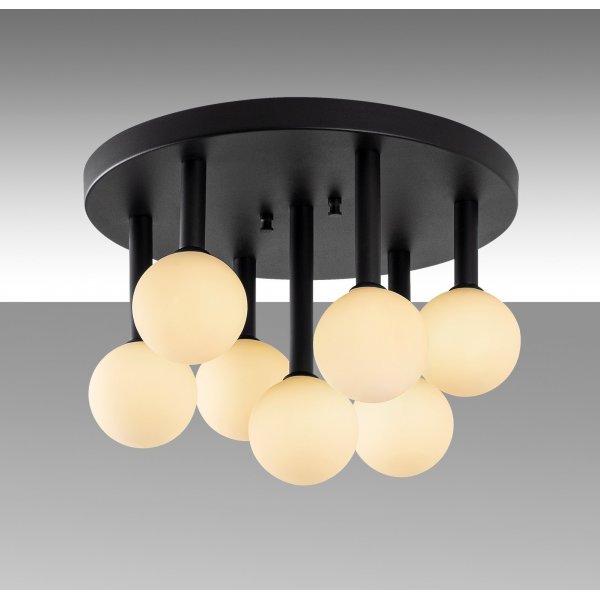 Even taklampa 11750 - Svart/vit Even taklampa 11750 - Svart/vit