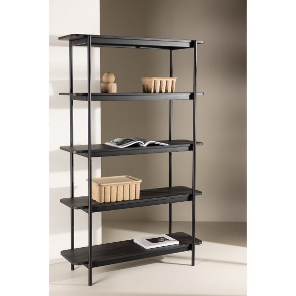 Heim hylla 190 cm - Svart Heim hylla 190 cm - Svart