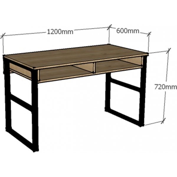 Misto skrivbord 120x60 cm - Safir Misto skrivbord 120x60 cm - Safir