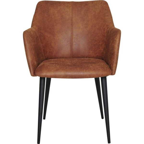 Chaise Liam - Cognac vintage Chaise Liam - Cognac vintage