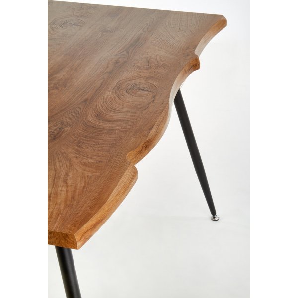 Table  manger Farside 120 cm - Chne/noir