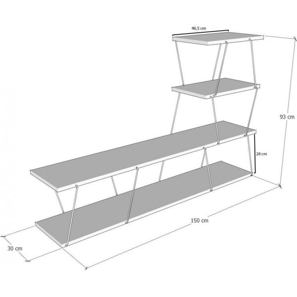 Ilgaz TV-bänk - Furu Ilgaz TV-bänk - Furu