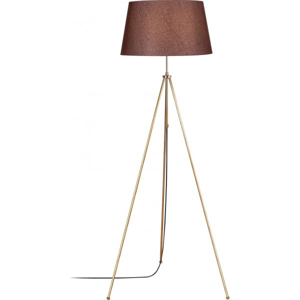 Tripod golvlampa - Brun