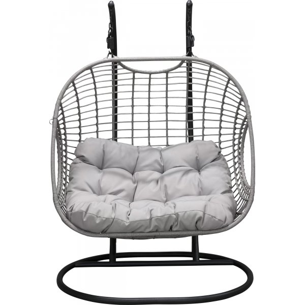 Viga hngstol - Svart/gr