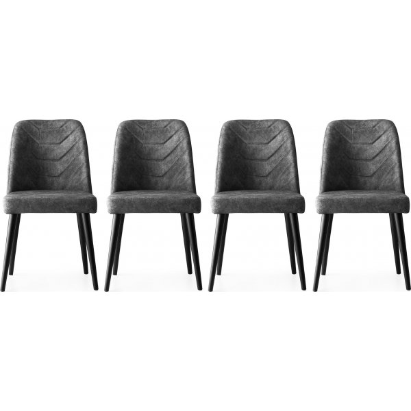 Dallas stolset - Antracit