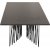 Table basse Alborga 140 x 60 cm - Noir