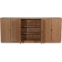 Level sideboard i oljad ek med slta drrar B210 cm