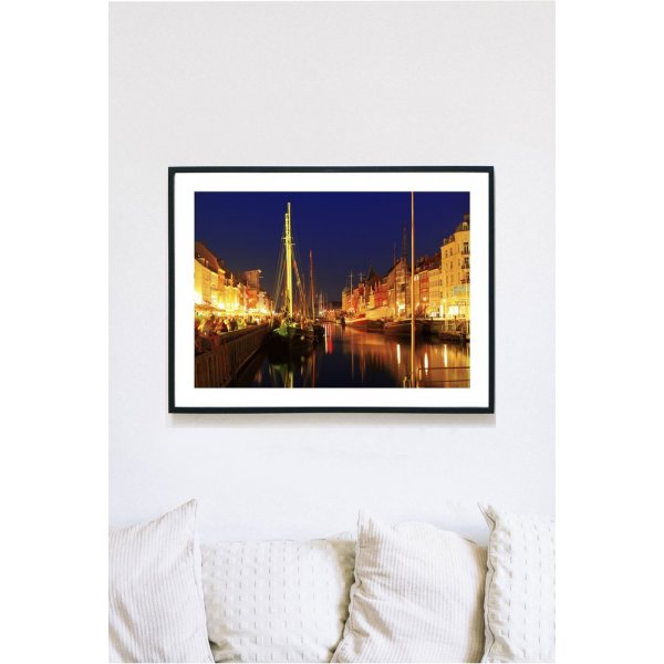Posterworld - Motiv Copenhagen by night - 50x70 cm Posterworld - Motiv Copenhagen by night - 50x70 cm