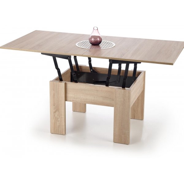 Serafin soffbord utdragbart 80-160 cm - Sonoma ek