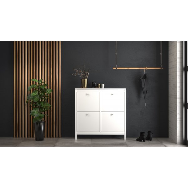 Madrid skoskåp - Vit Madrid skoskåp - Vit