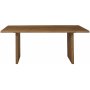 Bryssel matbord 190-290 cm (2 klaffar ingr) - Brun rustik ek