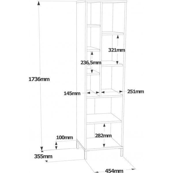 Armoire Vitale 2 - Blanc