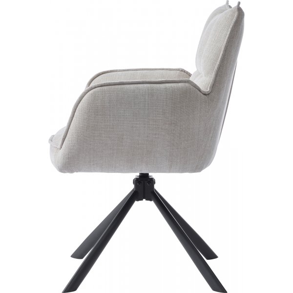 Choice fauteuil - Linnen/zwart Choice fauteuil - Linnen/zwart