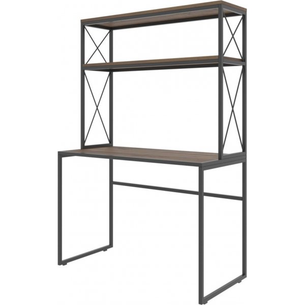 Bureau Mercan 105x50 cm - Noir/pin Bureau Mercan 105x50 cm - Noir/pin