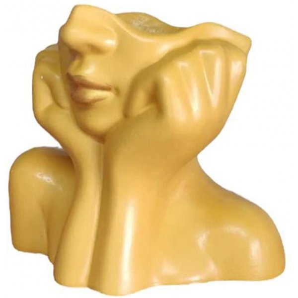 Vase Revo - Jaune Safran Vase Revo - Jaune Safran