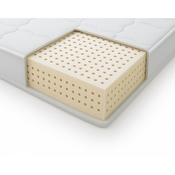 B�ddmadrass 180x200 cm Latex Talalay + Textilv�rd f�r m�bler